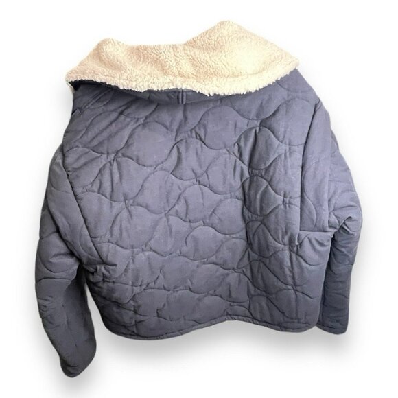 ASTR the label Women's Nadine Jacket Large, Navy NWOT - Picture 3 of 7